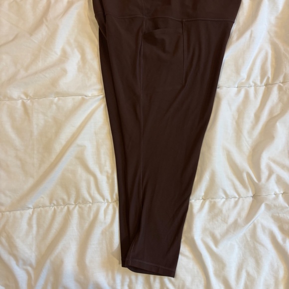 Athleta 7/8 Leggings, 2x Brown - Picture 3 of 5